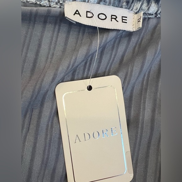 NWT Adore Blue Classy Trim Cardigan- XL - Picture 8 of 11